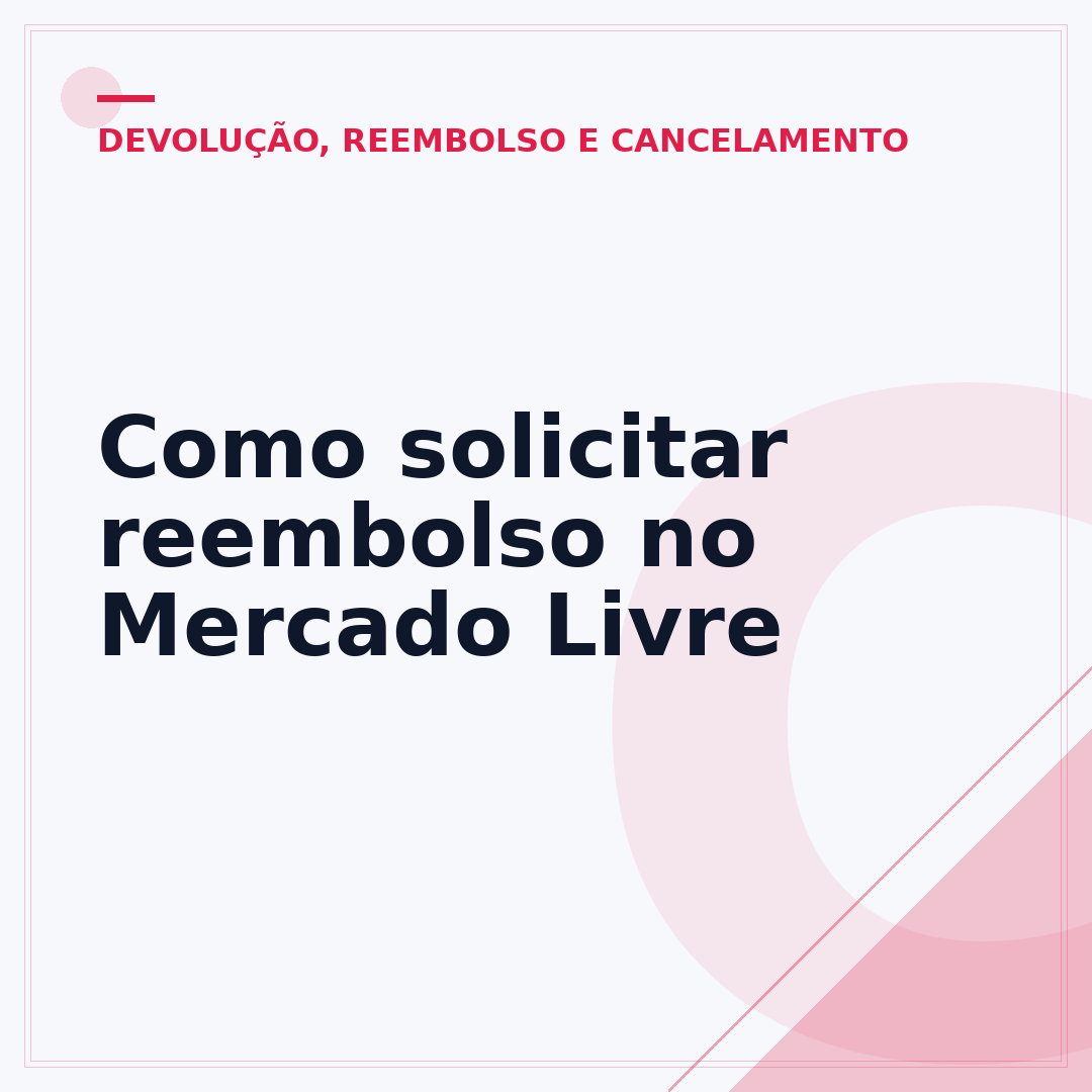 Como solicitar reembolso no Mercado Livre