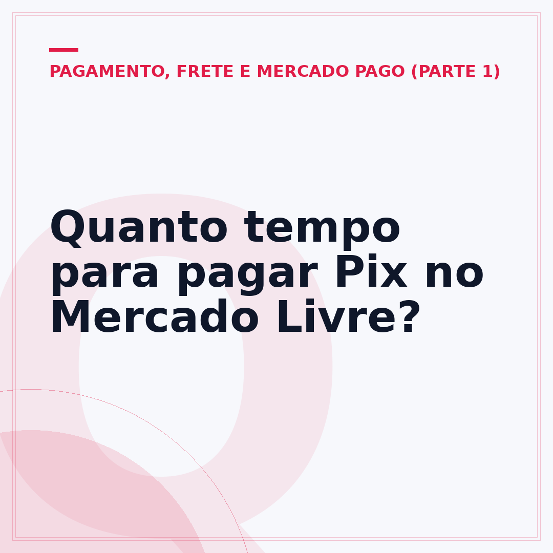 Quanto tempo para pagar Pix no Mercado Livre?