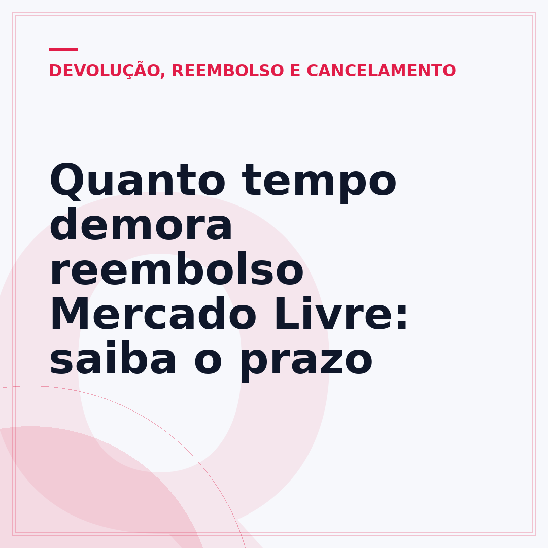 Quanto tempo demora reembolso Mercado Livre: saiba o prazo