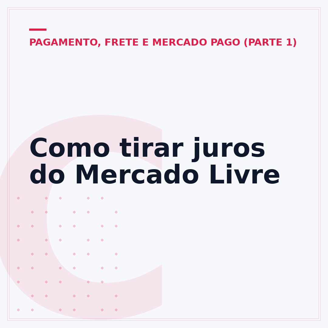 Como tirar juros do Mercado Livre