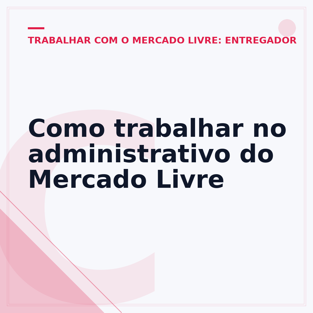 Como trabalhar no administrativo do Mercado Livre