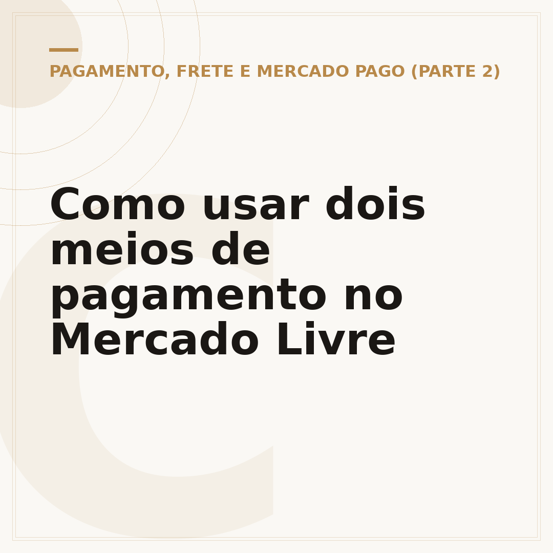 Como usar dois meios de pagamento no Mercado Livre