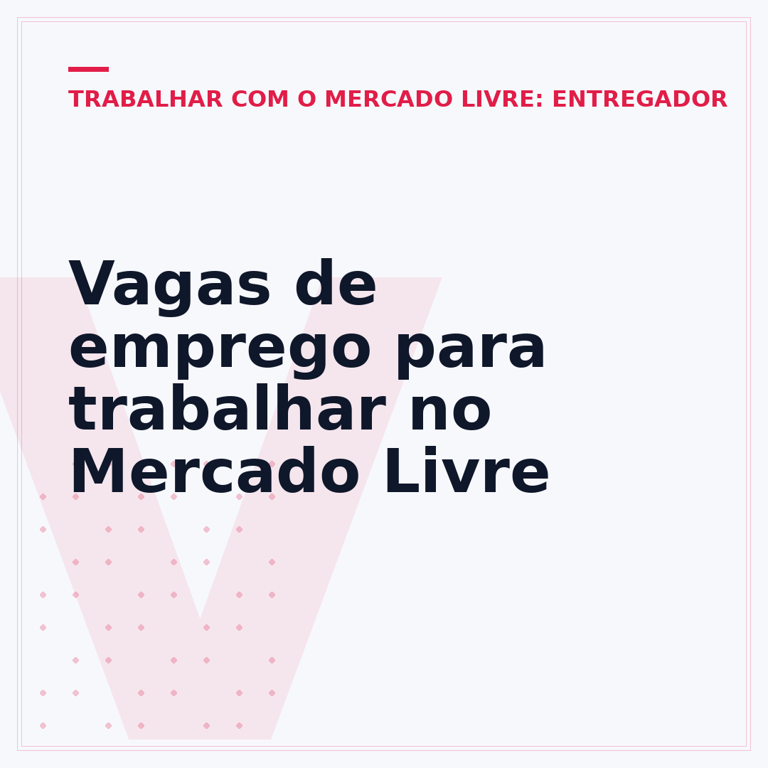 Vagas de emprego para trabalhar no Mercado Livre