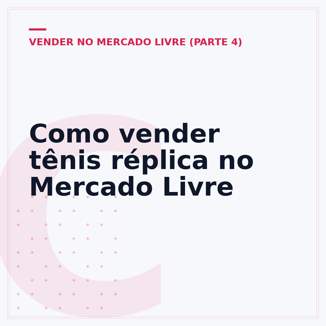 Como vender tênis réplica no Mercado Livre