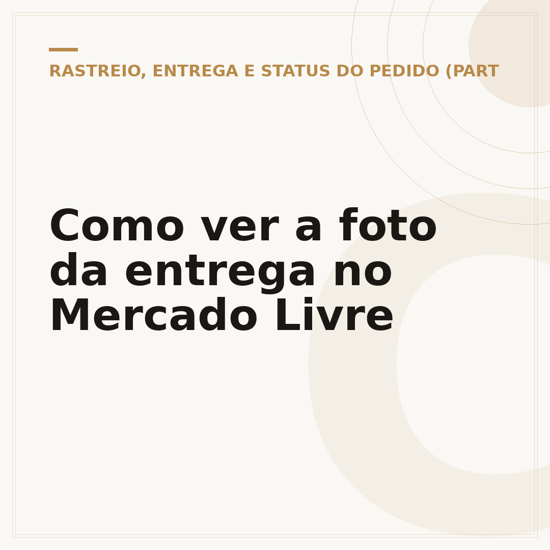 Como ver a foto da entrega no Mercado Livre